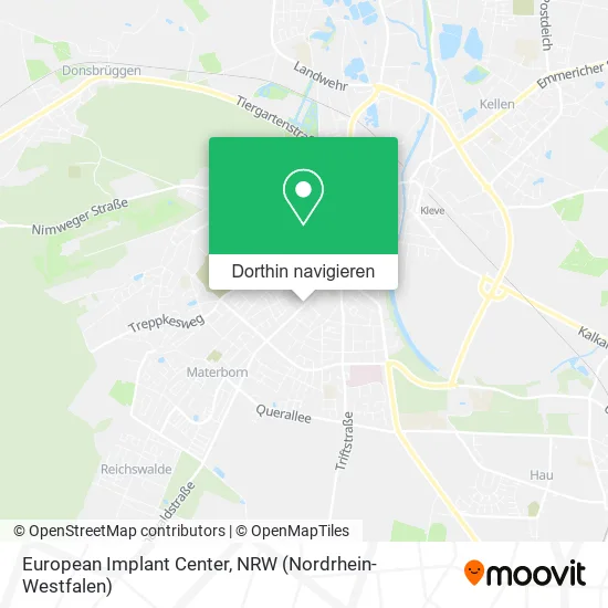 European Implant Center Karte