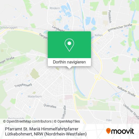 Pfarramt St. Mariä Himmelfahrtpfarrer Lütkebohmert Karte