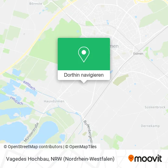 Vagedes Hochbau Karte