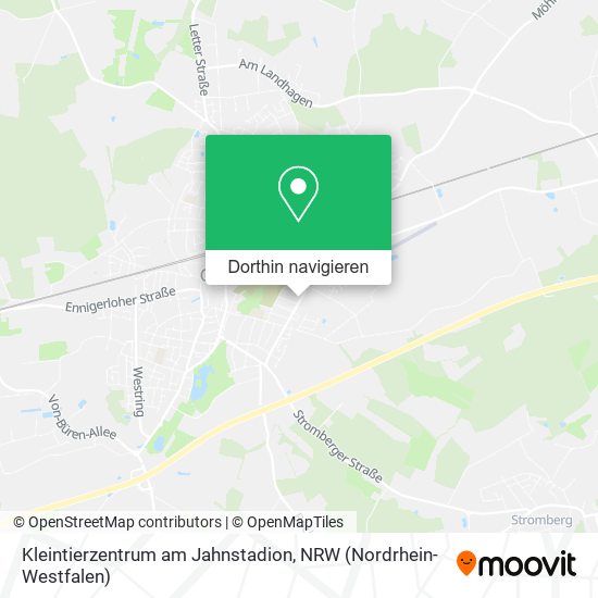 Kleintierzentrum am Jahnstadion Karte