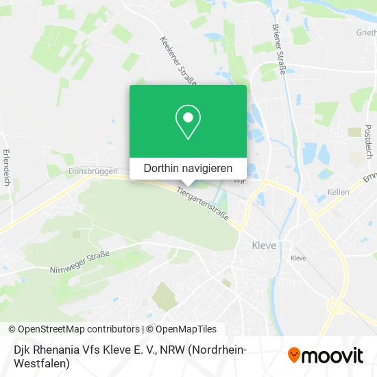 Djk Rhenania Vfs Kleve E. V. Karte