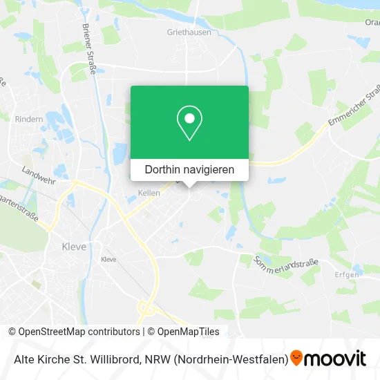Alte Kirche St. Willibrord Karte