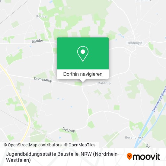 Jugendbildungsstätte Baustelle Karte