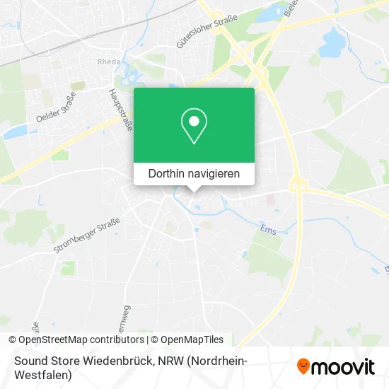 Sound Store Wiedenbrück Karte