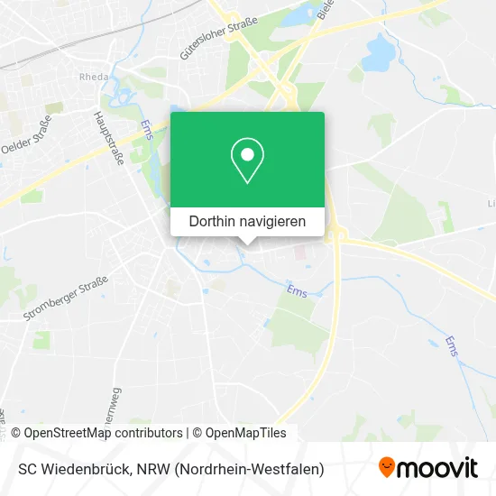 SC Wiedenbrück Karte
