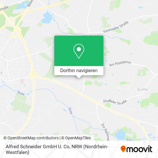 Alfred Schneider GmbH U. Co Karte