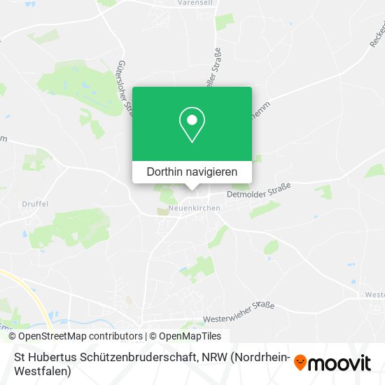St Hubertus Schützenbruderschaft Karte