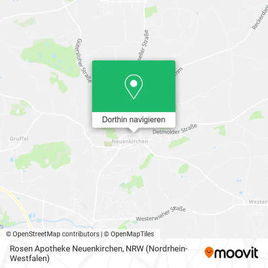 Rosen Apotheke Neuenkirchen Karte
