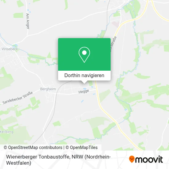 Wienerberger Tonbaustoffe Karte