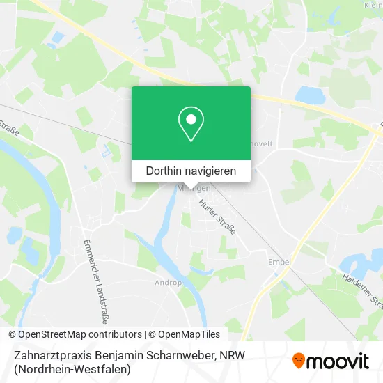 Zahnarztpraxis Benjamin Scharnweber Karte