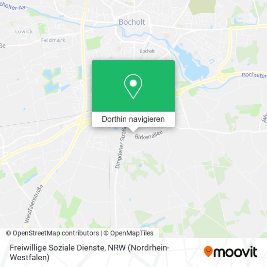 Freiwillige Soziale Dienste Karte