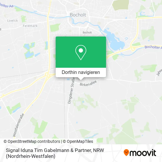 Signal Iduna Tim Gabelmann & Partner Karte