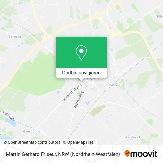 Martin Gerhard Friseur Karte