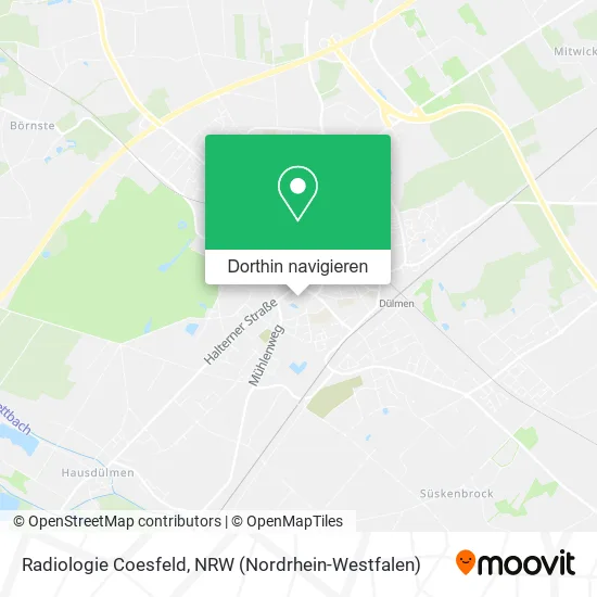 Radiologie Coesfeld Karte