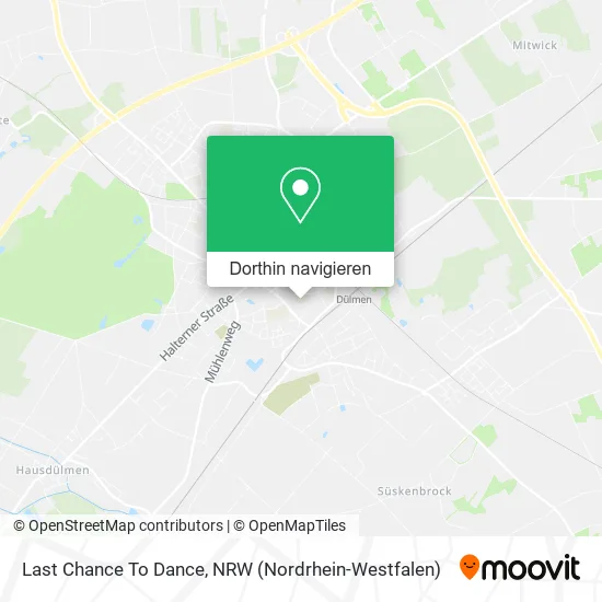 Last Chance To Dance Karte