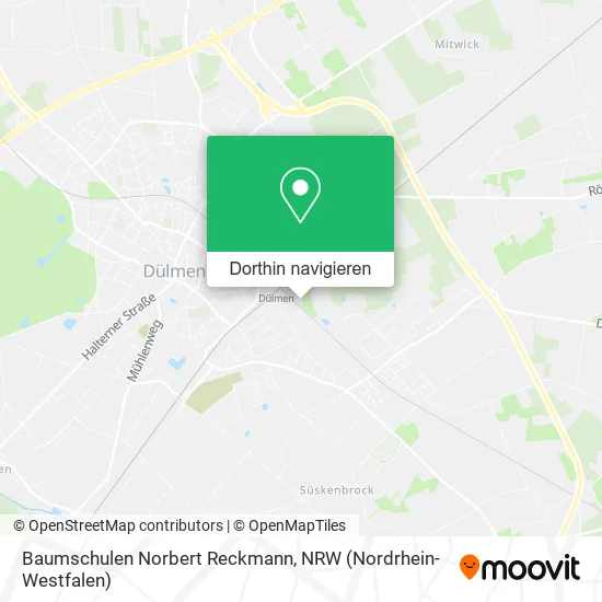 Baumschulen Norbert Reckmann Karte