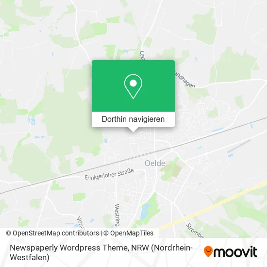 Newspaperly Wordpress Theme Karte