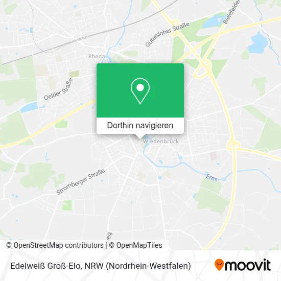 Edelweiß Groß-Elo Karte