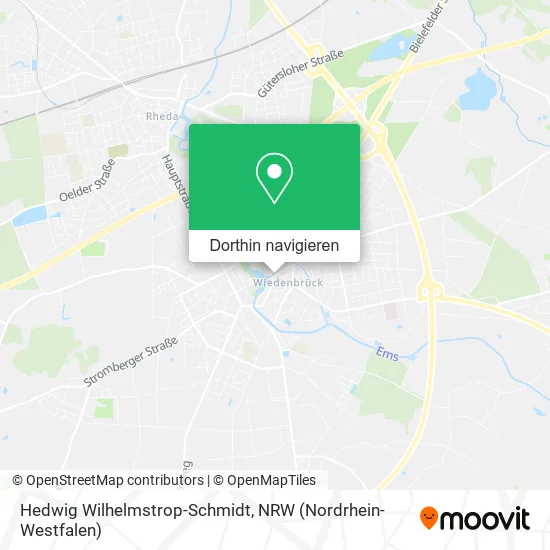 Hedwig Wilhelmstrop-Schmidt Karte