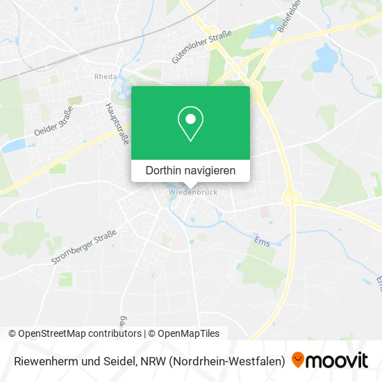 Riewenherm und Seidel Karte