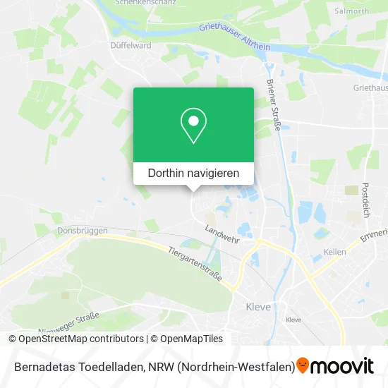 Bernadetas Toedelladen Karte