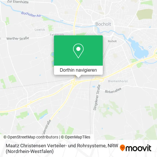 Maatz Christensen Verteiler- und Rohrsysteme Karte