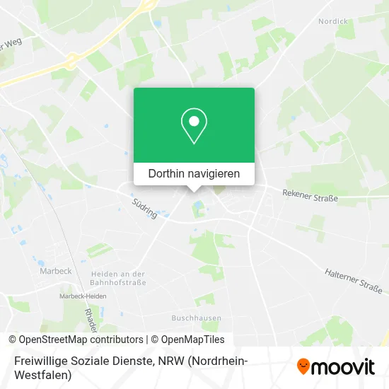 Freiwillige Soziale Dienste Karte