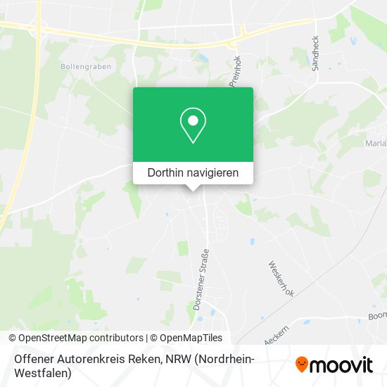 Offener Autorenkreis Reken Karte