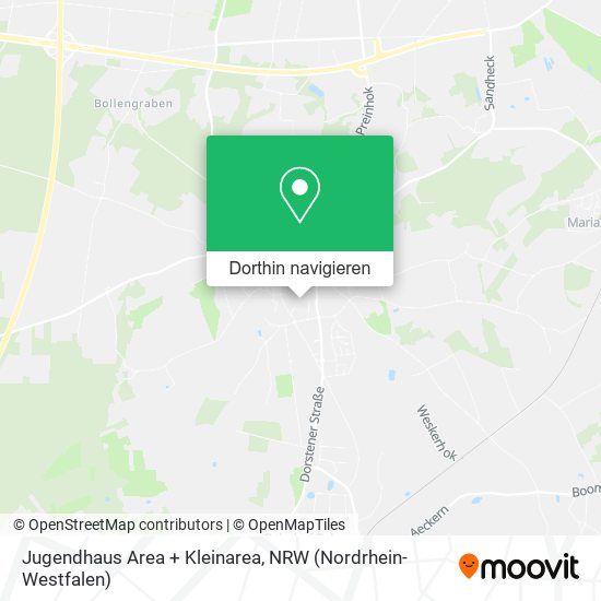 Jugendhaus Area + Kleinarea Karte