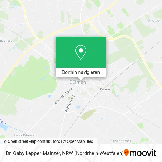 Dr. Gaby Lepper-Mainzer Karte