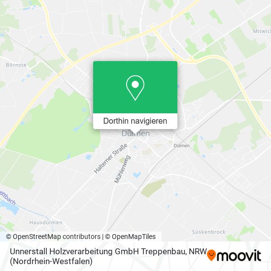 Unnerstall Holzverarbeitung GmbH Treppenbau Karte