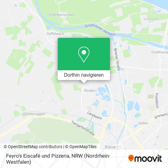 Feyro's Eiscafé und Pizzeria Karte