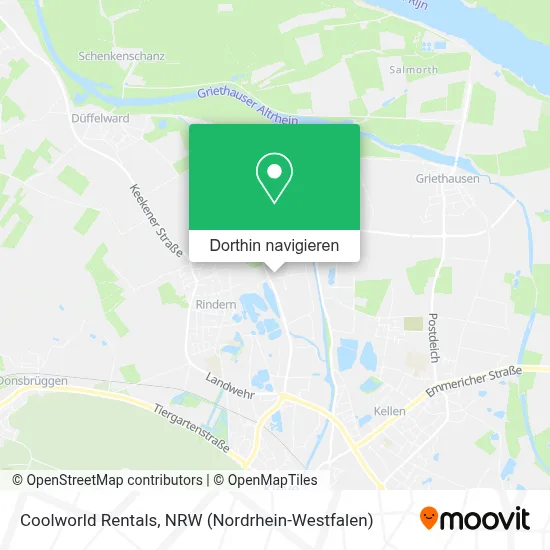 Coolworld Rentals Karte