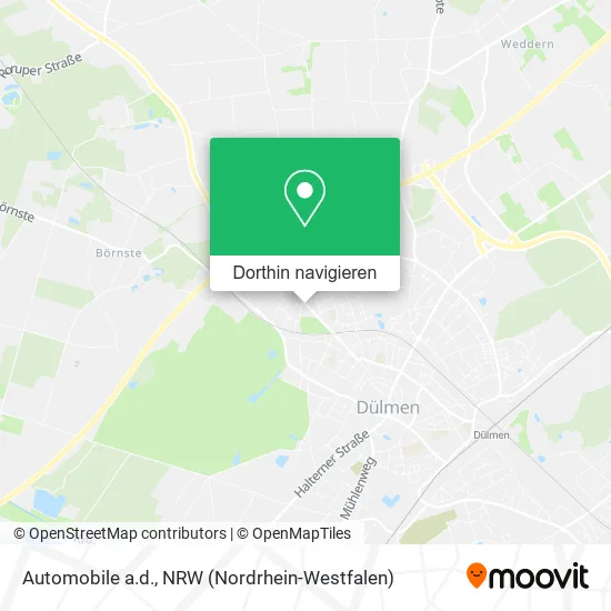 Automobile a.d. Karte