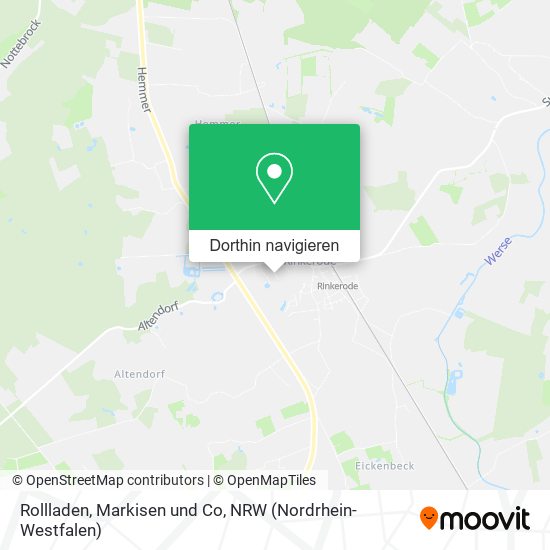 Rollladen, Markisen und Co Karte