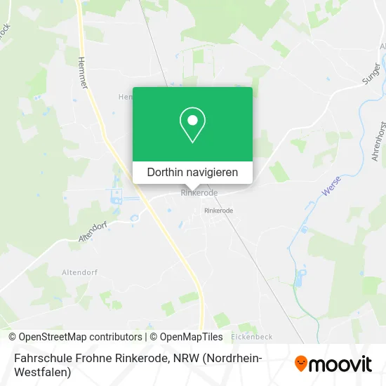 Fahrschule Frohne Rinkerode Karte