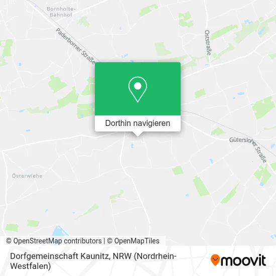 Dorfgemeinschaft Kaunitz Karte