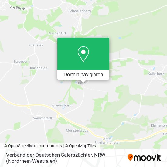 Verband der Deutschen Salerszüchter Karte