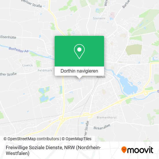 Freiwillige Soziale Dienste Karte