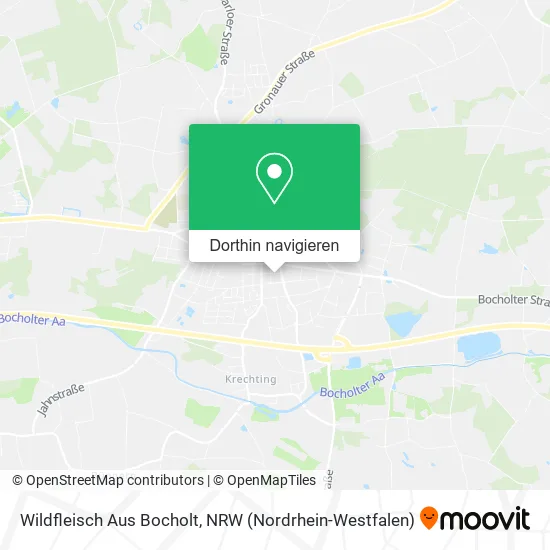 Wildfleisch Aus Bocholt Karte