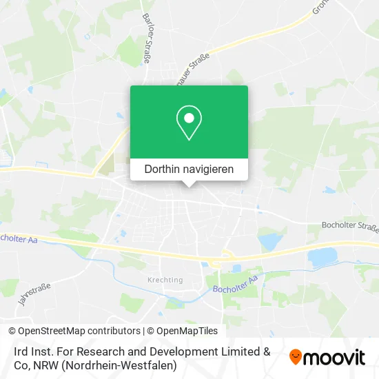 Ird Inst. For Research and Development Limited & Co Karte