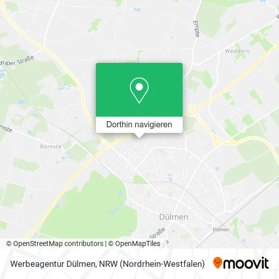 Werbeagentur Dülmen Karte