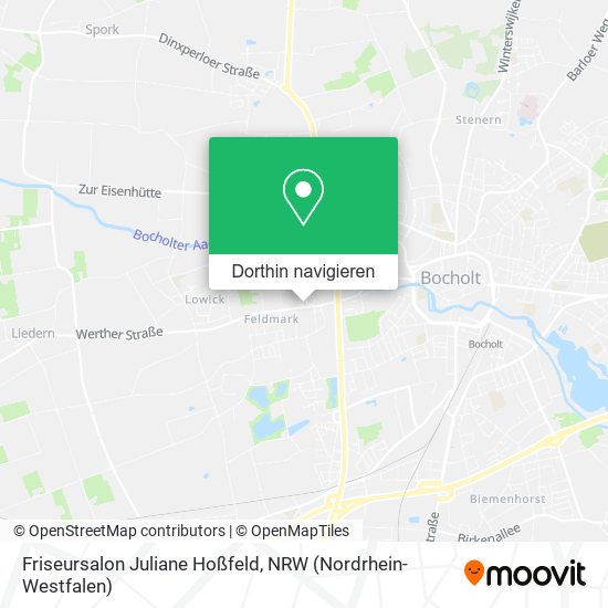 Friseursalon Juliane Hoßfeld Karte