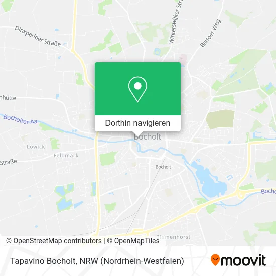 Tapavino Bocholt Karte