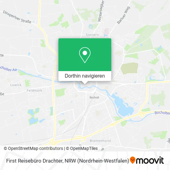 First Reisebüro Drachter Karte