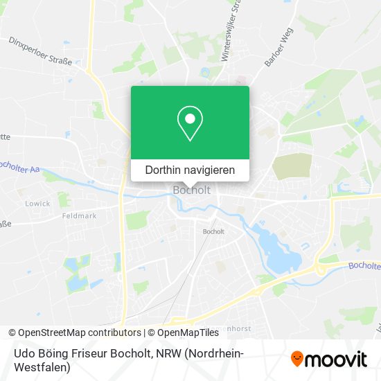 Udo Böing Friseur Bocholt Karte