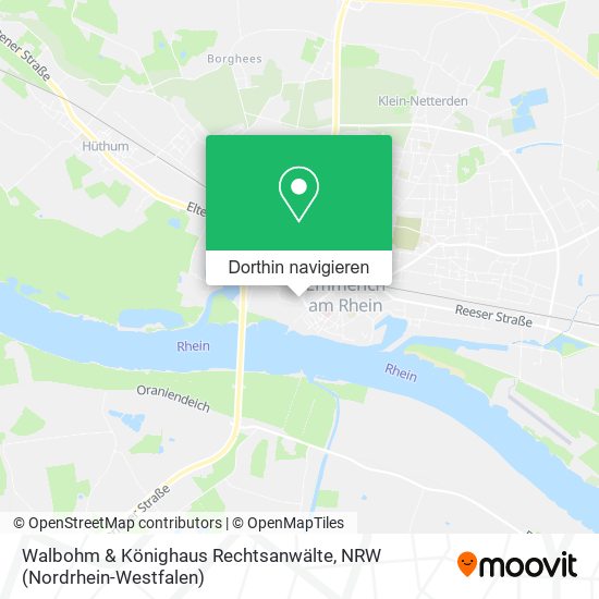 Walbohm & Könighaus Rechtsanwälte Karte