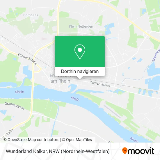 Wunderland Kalkar Karte