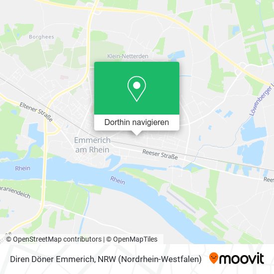 Diren Döner Emmerich Karte