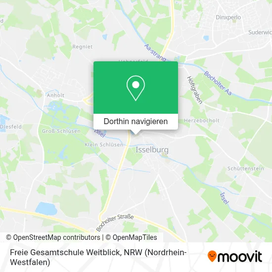 Freie Gesamtschule Weitblick Karte